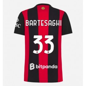 AC Milan Davide Bartesaghi #33 Hjemme skjorte til dame 2026-27 Kortermet